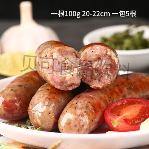 士林大香腸 正宗臺(tái)式純?nèi)饪灸c的夜市風(fēng)味與商用價(jià)值